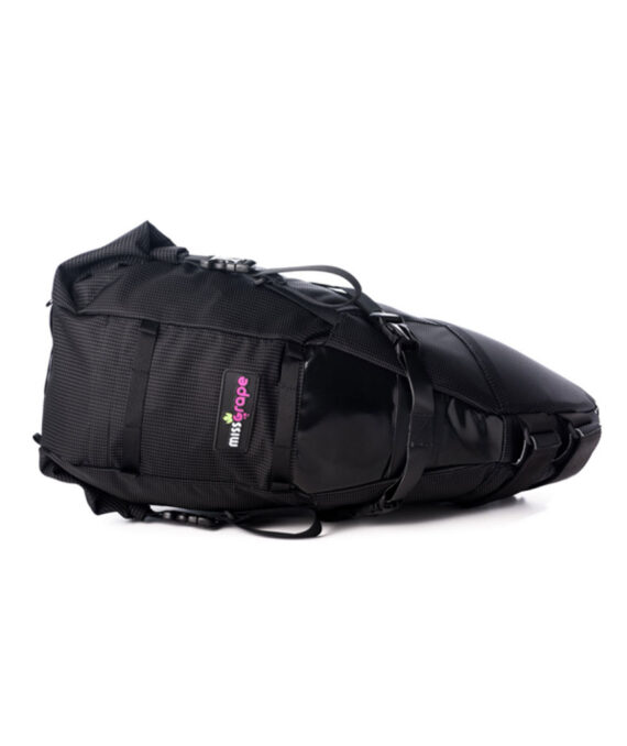 MISS GRAPE - BORSA SOTTO SELLA LT 20 CLUSTER L NERO CLUSTER.L - immagine 3
