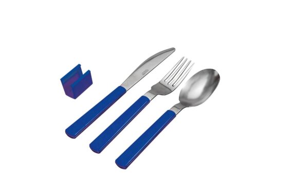 Set posate Trio Appetite (blu)