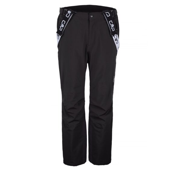 F.LLI CAMPAGNOLO - PANTALONE SCI UOMO CMP NERO 3W17397N - immagine 2