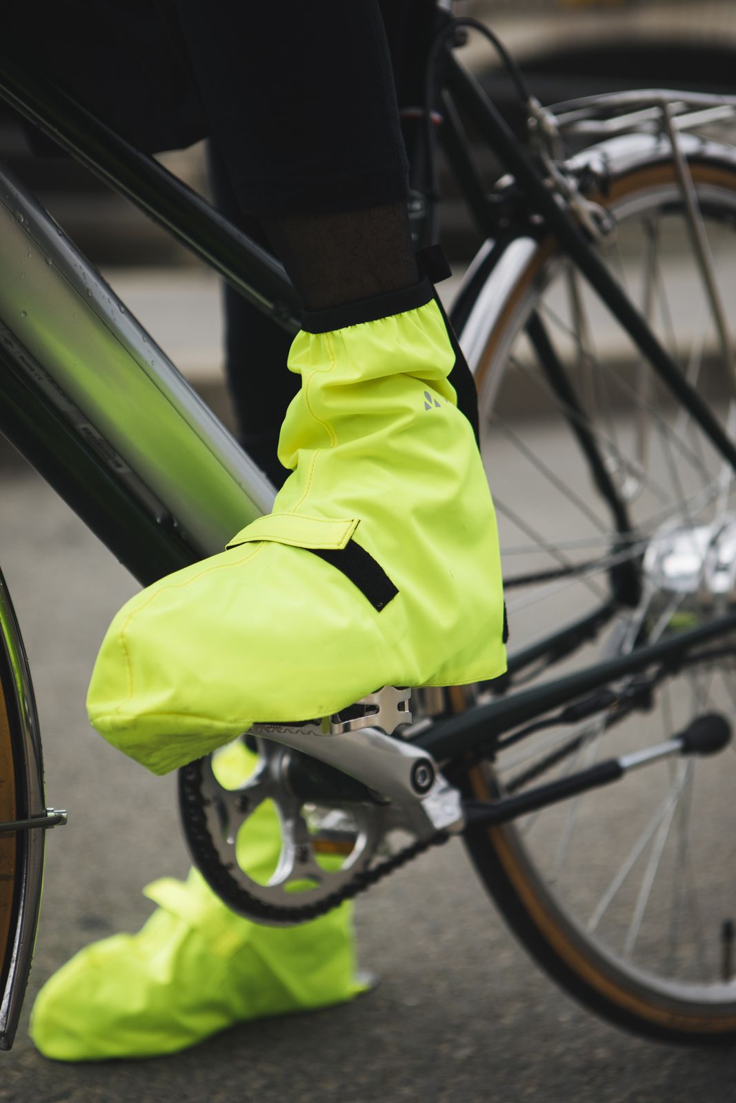 VAUDE - COPRISCARPE IMPERMEABILE BIKE GAITER SHORT NEON YELLOW 136 01279 - immagine 3