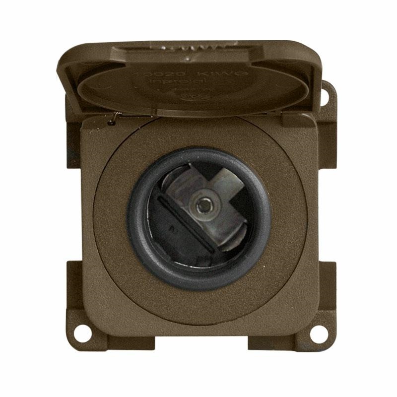 SIFI - PRESA 12V AUTO MARRONE TIPO ACCENDISIGARI MARRONE 95326.50
