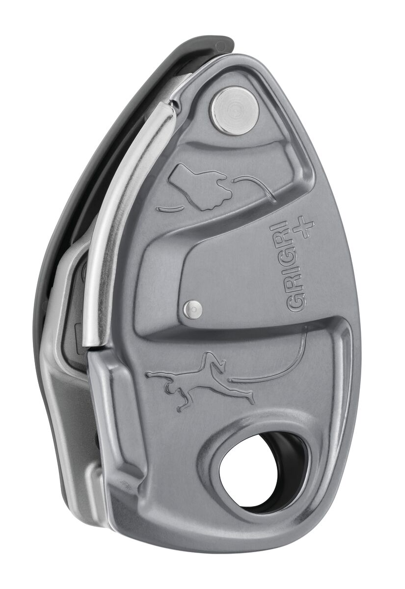 ASSICURATORE GRIGRI+ PETZL GRIGIO D13A