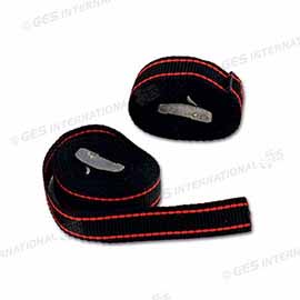 GES - CINGHIA C/FIBBIA 250x2,5 cm  NERO ELS04