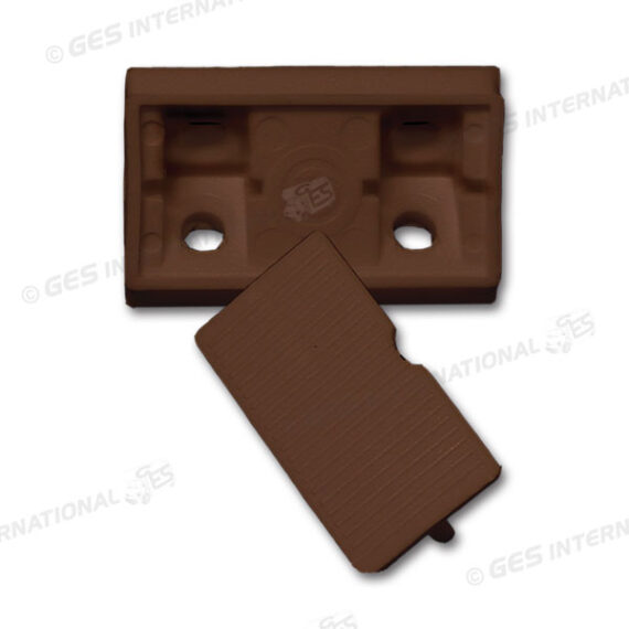 GES - FISSAMOBILI ANGOLARI MARRONI - FSM03M