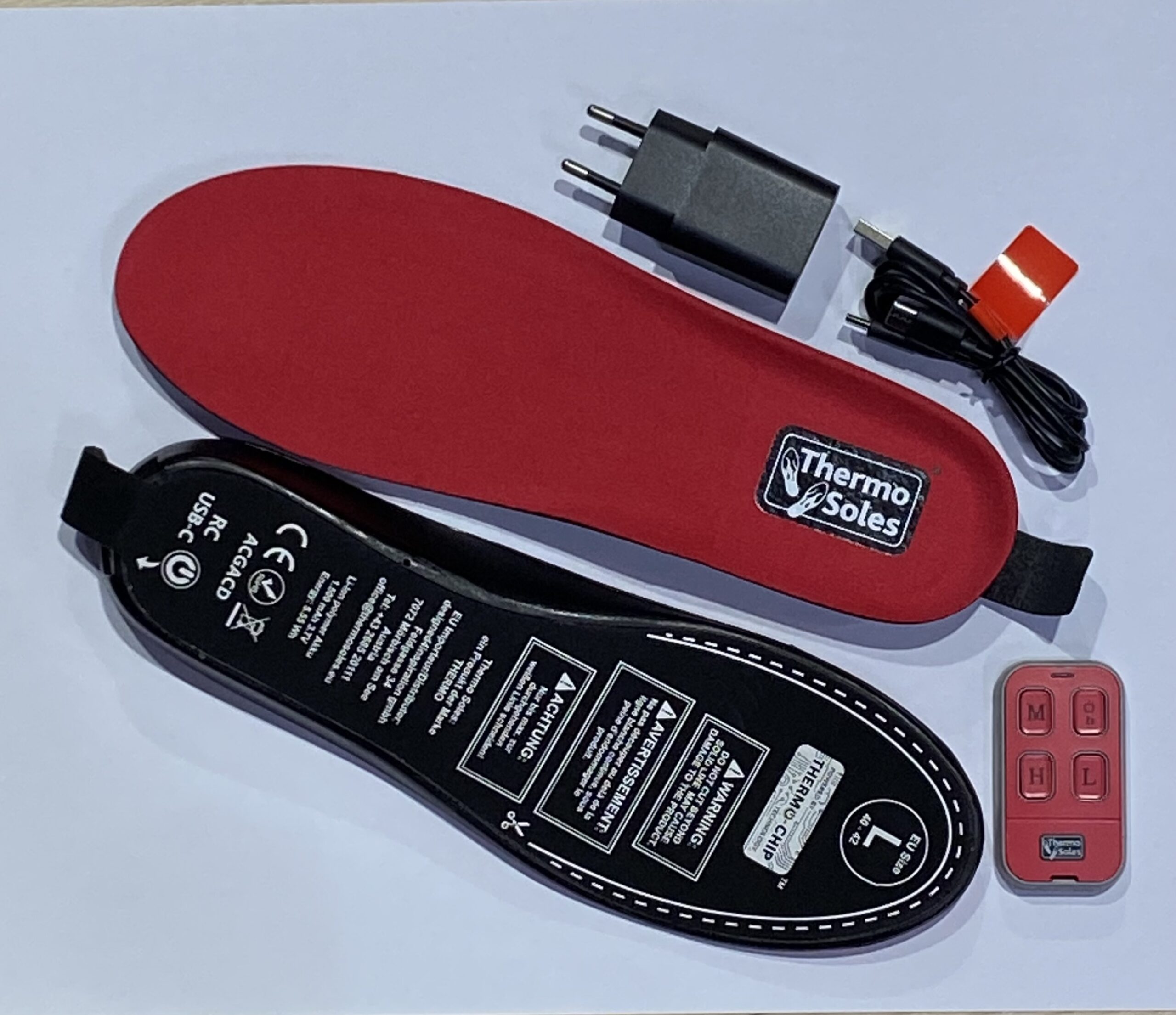 THERMOSOLES - SOLETTE THERMOSOLES 3D CON TELECOMANDO - SOLES/REMOTE