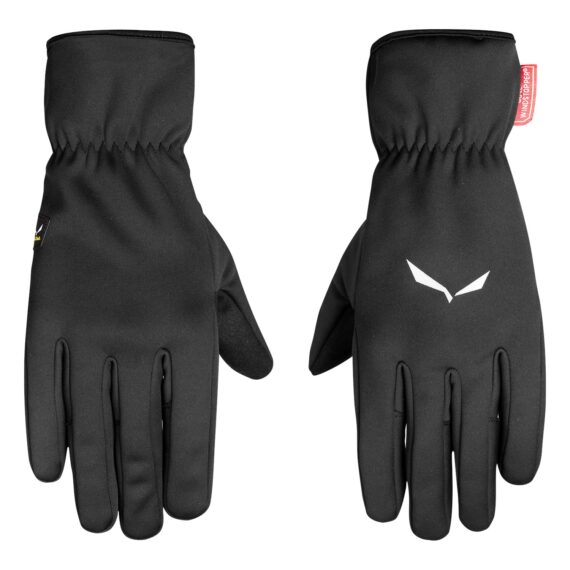 SALEWA - GUANTI WINDSTOPPER FINGER BLACK OUT 25858