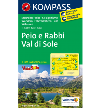 KOMPASS - VAL DI SOLE-PEIO-RABBI 1:25.00 0 - 095