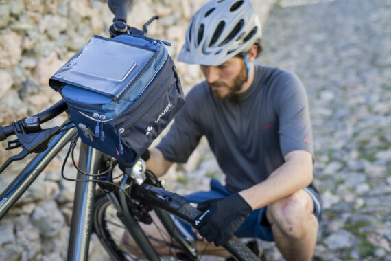 VAUDE - PORTACARTINA SMALL X ROAD  NERO 12425 - immagine 2