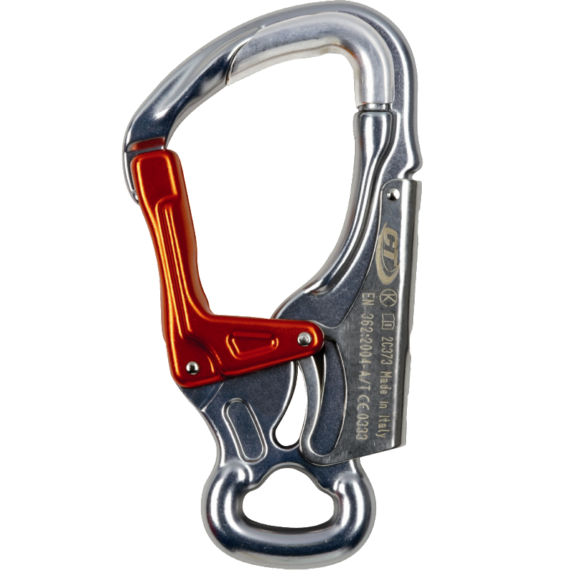 CT- CLIMBING TECHNOLOGY - ALUDESIGN - MOSCHETTONE K-ADVANCE LUCIDO/ROSSO 2C37300.1