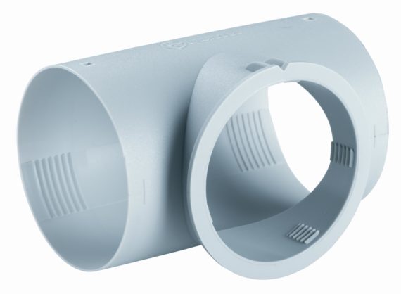 DIMATEC - RACCORDO A T X VENTILAZIONE SENZA BOCCHETTA - 012LT