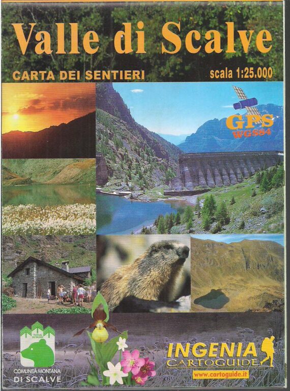 INGENIA CARTOGRAFIA - VAL DI SCALVE CARTINA - V.SCALVE