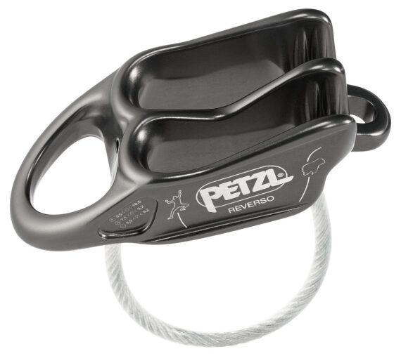 PETZL - ASSICURATORE REVERSO 2019  00 GRIGIO D017AA