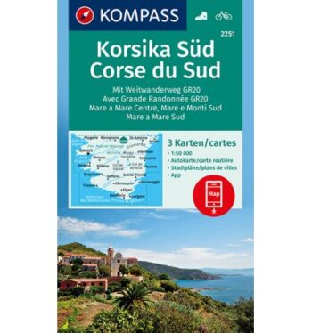 KOMPASS - CORSICA SUD 3 CARTE - 2251