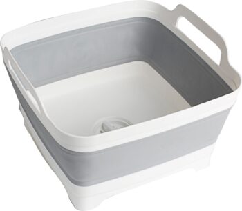 BRUNNER - VASCHETTA TANQ FOLD AWAY CON TAPPO GRIGIA 0203066