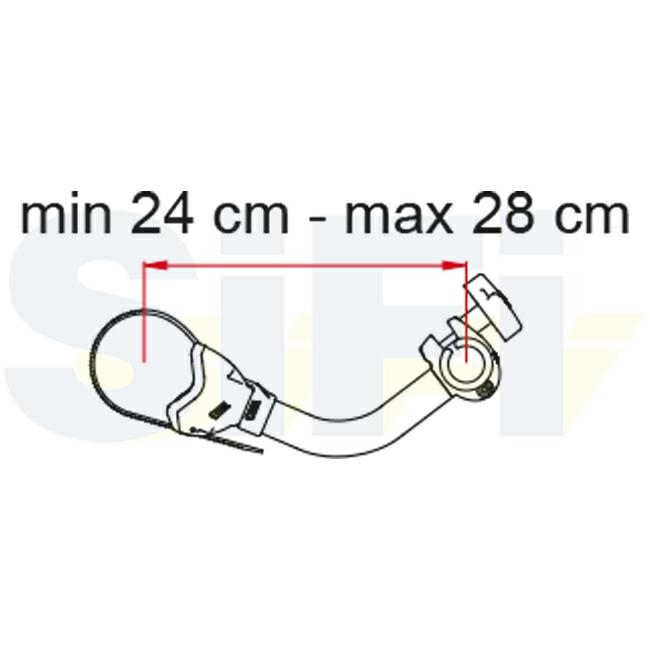 FIAMMA - BIKE BLOCK 2 NERO - 10211.20 - immagine 2