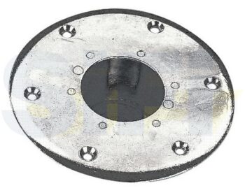 SIFI - SUPPORTO INCASSO GAMBA TAVOLO  ZINCATO 25011