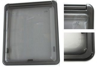 DIMATEC - FINESTRA ROXITE 700X350 CON SERIGRAFIA GRIGIA - F23700X350S