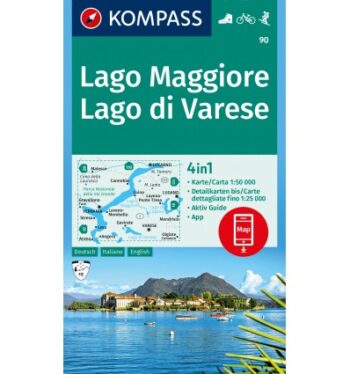 KOMPASS - LAGO MAGGIORE - LAGO DI VARESE  - 90