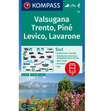 KOMPASS - VALSUGANA TRENTO LEVICO LAVARONE  - 75