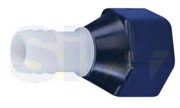SIFI - RACCORDO POMPA DRITTO BAVA  BIANCO-NERO 61145