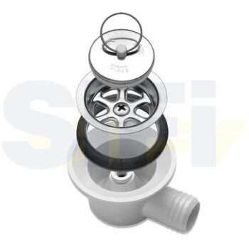 SIFI - PILETTA SIFONATA 90 GRADI 20mm  - 70078
