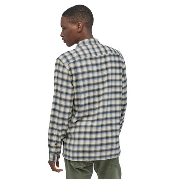 CAMICIA FJORD FLANNEL LONGSLEEVE PATAGONIA BASE BASIN SEDIMENT 53947 - immagine 3