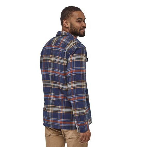 CAMICIA FJORD FLANNEL LONGSLEEVE PATAGONIA BASE BASIN SEDIMENT 53947 - immagine 6