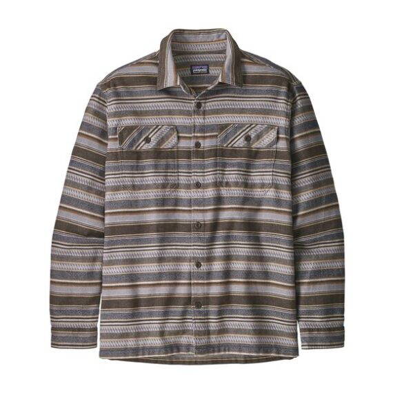CAMICIA FJORD FLANNEL LONGSLEEVE PATAGONIA BASE BASIN SEDIMENT 53947 - immagine 16
