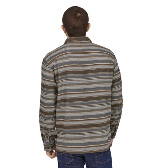 CAMICIA FJORD FLANNEL LONGSLEEVE PATAGONIA BASE BASIN SEDIMENT 53947