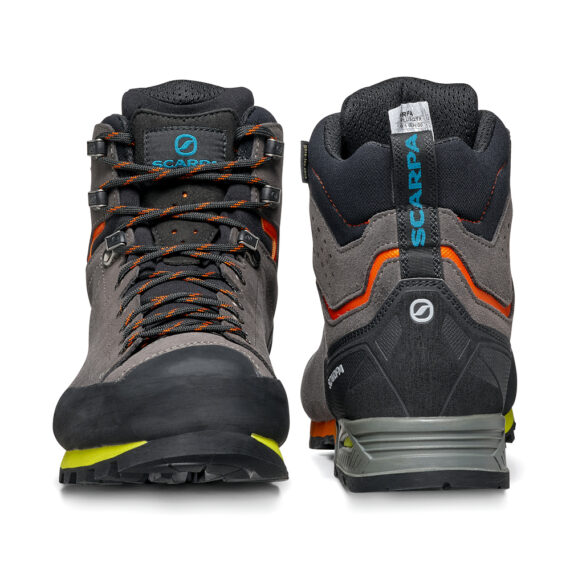SCARPONE ZODIAC PLUS GTX SCARPA SHARK-ORANGE 71110.200 - immagine 3