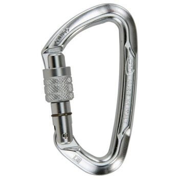 CT- CLIMBING TECHNOLOGY - ALUDESIGN - MOSCHETTONE LIME CON GHIERA LUCIDO 2C45800.XSB