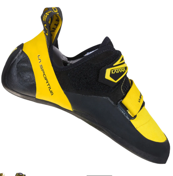 LASPORTIVA - SCARPETTE KATANA NEW  YELLOW/BLACK 20L