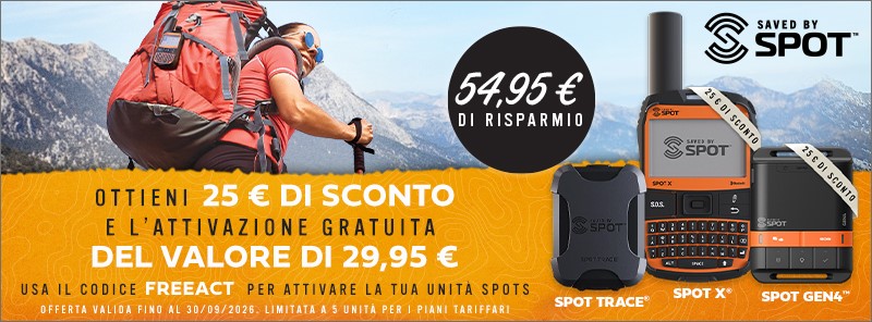 GLOBALSTAR - LOCALIZZATORE SPOT GEN 4 sconto € 25,00 + attivazione gratuita sino al 30/09/2026 - immagine 2