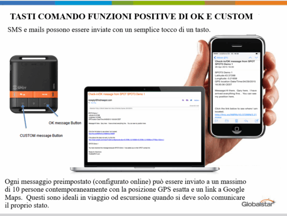 GLOBALSTAR - LOCALIZZATORE SPOT GEN 4 - dal 1/8 al 30/9 costo d'attivazione gratis - immagine 8