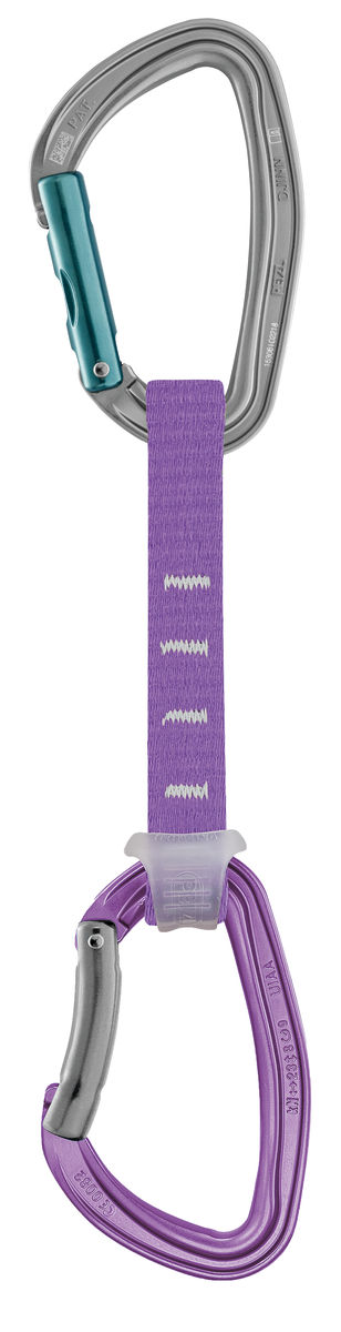 PETZL - RINVIO DJINN AXESS 12CM  VIOLA M060CA