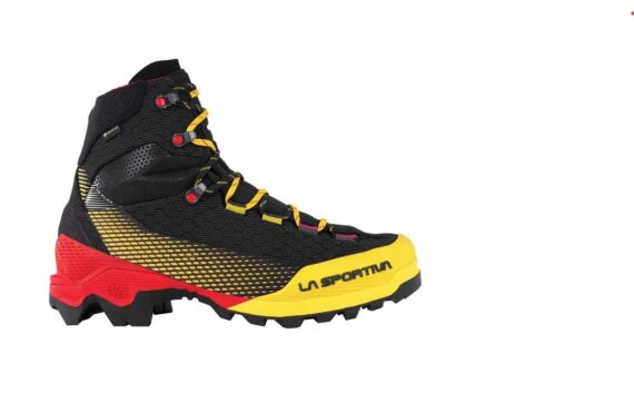 LASPORTIVA - LA SPORTIVA - SCARPONE AEQUILIBRIUM ST GTX  BLACK/YELLOW 31A - immagine 5