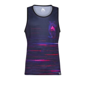WILD TEE - CANOTTA GLITCH BLUE WT90