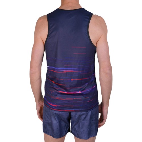 WILD TEE - CANOTTA GLITCH BLUE WT90 - immagine 2