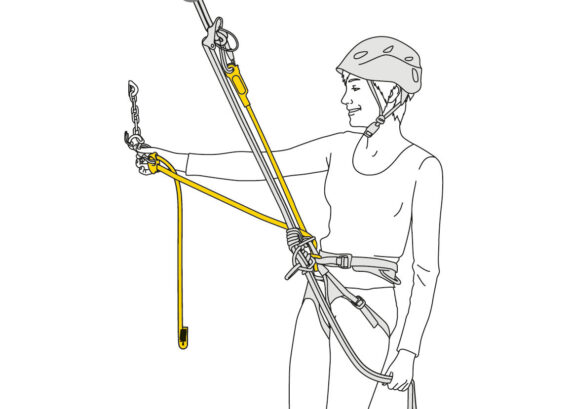PETZL - LONGE DUAL CONNECT ADJUST  ROSSO L035BA - immagine 3