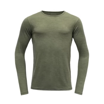 DEVOLD - MAGLIA BREEZE L/S 150  404 LICHEN MELANGE GO181221