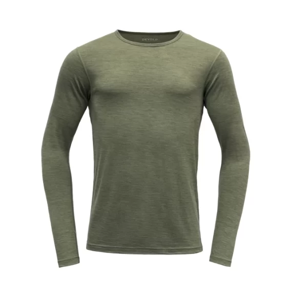 DEVOLD - MAGLIA BREEZE L/S 150  404 LICHEN MELANGE GO181221