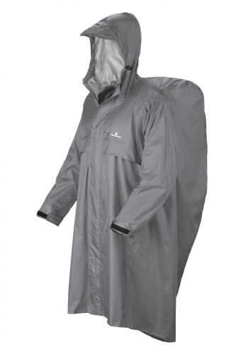 FERRINO - PONCHO COUG. TREKKER S/M  GRIGIO CHIARO 78121