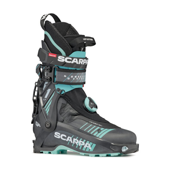 SCARPA - SCARPONE DONNA F1 LT ANTHRACITE-AQUA 12172.502