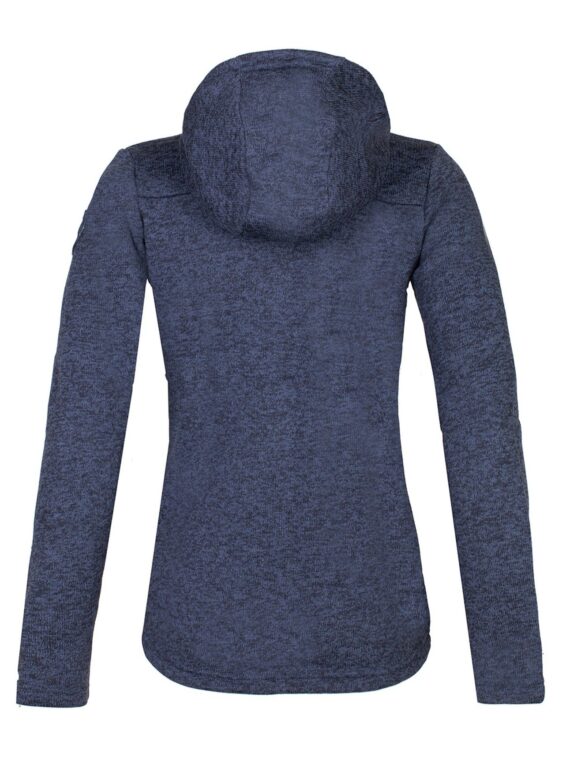 GIACCA DONNA BERNA M. HOODIE  BLUE NIGHTS MELANGE REWC01982 - immagine 2