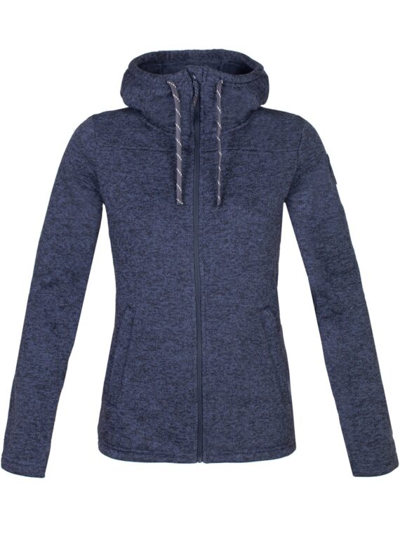 GIACCA DONNA BERNA M. HOODIE  BLUE NIGHTS MELANGE REWC01982