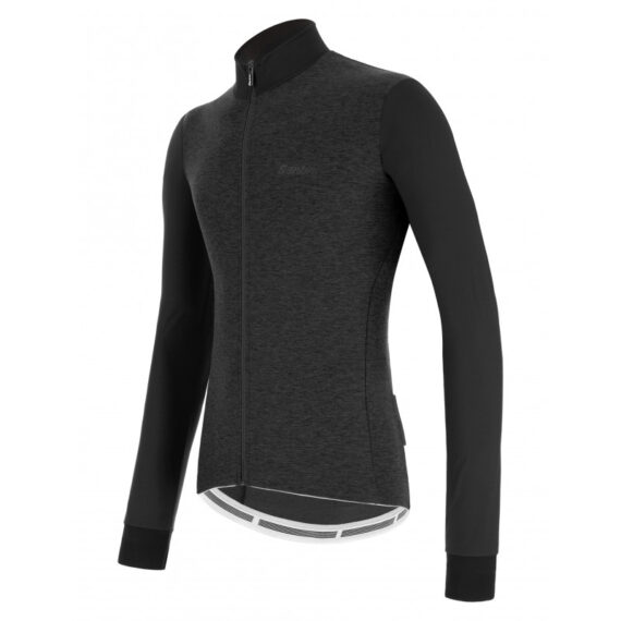 SANTINI - MAGLIA BICI M/L COLORE PURO NERO 2W216075RCOLO