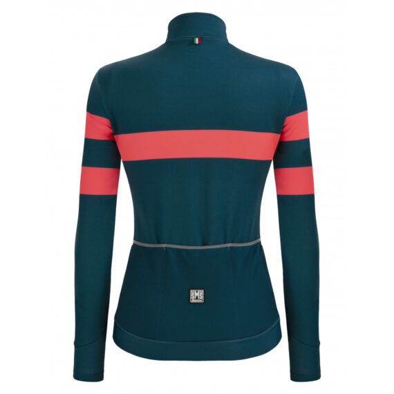 SANTINI - MAGLIA DONNA BICI CORAL BENGAL  TEAL 2W216175CORALBEN - immagine 2