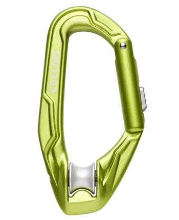 EDELRID - MOSCHETTONE C/ CARRUCOLA AXIOM SLIDER 138 OASIS 88272