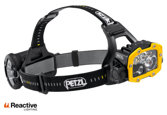PETZL - LAMPADA FRONTALE DUO RL  BLACK/YELLOW E103AA