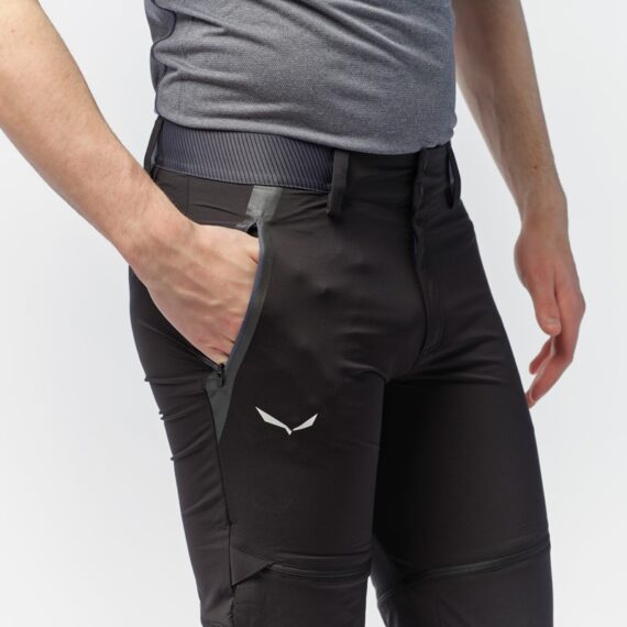 SALEWA - PANTALONE PEDROC DST 2IN1  0912 BLACK OUT 26957 - immagine 2